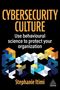 Text: "Cybersecurity Culture: Use behavioural science to protect your organization. Stephanie Itimi." Darstellung von bunten, ineinandergreifenden Würfeln.