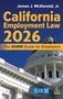 James J McDonald Jr: California Employment Law 2026, Buch
