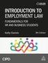 Christopher See: Introduction to Employment Law, Buch