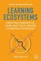 "LEARNING ECOSYSTEMS: Creating innovative, lean and tech-driven learning strategies. 2nd Edition." Abstrakte Illustration.