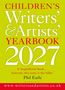 Text: "CHILDREN'S Writers' & Artists' YEARBOOK 2027" und "www.writersandartists.co.uk". Helles Design, lebendige Farben., Buch