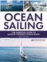 "OCEAN SAILING" und Informationen über Segeln auf dem Meer. Zwei Bilder von Segelbooten im Wasser. Logo rechts oben., Buch