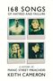 "168 Songs of Hatred and Failure" und "A History of Manic Street Preachers" stehen über vier Polaroid-Porträts., Buch