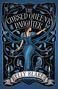 "The Cursed Queen's Daughter", "Elly Blake". Illustration: Frau in blauem Kleid, Eule, Kerze, Blätter, filigrane Ranken.
