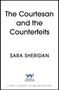"The Courtesan and the Counterfeits" von Sara Sheridan. Logo von "Hodder & Stoughton". Text: "Final cover to be revealed"., Buch