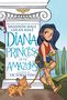 "Diana: Princess of the Amazons" von Shannon Hale & Dean Hale. Illustration eines Mädchens mit Lasso und kleinem Geparden.