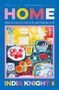 HOME: How to Love It, Live in It and Find Joy in It. Bunte Illustration von buntem Geschirr und einem gelben Krug.