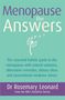 Rosemary Leonard: Menopause - The Answers, Buch