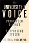 Steven G Poskanzer: The University's Voice, Buch