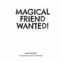 "Magical Friend Wanted!" steht groß oben. Darunter: Kate Bolden, illustriert von Sayani Mukherjee., Buch