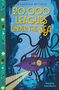 "20,000 Leagues Under the Sea" in gelber Schrift. Illustration: Ein U-Boot und ein Riese-Krake im Ozean.