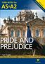 Jane Austen: Austen, J: Pride and Prejudice: York Notes AS & A2 - for 202, Buch