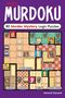 "Volume 1, Murdoku, 80 Murder Mystery Logic Puzzles". Eine Hauskarte mit Räumen: Garten, Wohnzimmer, Küche, Garage., Buch