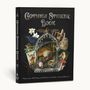 Text: "Gothica Sticker Book. More than 400 Magickal & Mystical Gothic-Inspired Stickers." Abbildungen: Fledermaus, Eule, Krähe, Totenkopf.