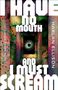 Text: "I HAVE NO MOUTH AND I MUST SCREAM", "HUGO AWARD WINNER", "HARLAN ELLISON". Hintergrund: technisches Muster mit Auge., Buch