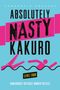 "Absolutely Nasty Kakuro, Level Four, Dangerously Difficult Number Puzzles." Illustration mit Haifischzahn und Schwimmer.