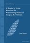 John Hayes: A Reader in Syriac Based on the Entertaining Stories of Gregory Bar ¿Ebr¿y¿, Buch