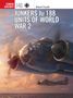 Text: "JUNKERS Ju 188 UNITS OF WORLD WAR 2". Illustration eines Flugzeugs im Sonnenuntergang über dem Meer.