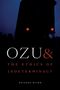 „OZU & THE ETHICS OF INDETERMINACY“ von Daisuke Miyao. Dunkle Silhouette eines Zuges mit roten Lichtern., Buch