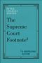 Peter Charles Hoffer: The Supreme Court Footnote, Buch