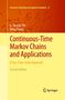 Qing Zhang: Continuous-Time Markov Chains and Applications, Buch