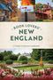 „Book Lovers’ New England: A Guide to Literary Landmarks“ und „Sheila Moeschen“. Fotos von Buchladen, Briefkasten, Haus, Garten., Buch