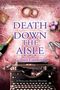 „Cover to be revealed soon! DEATH DOWN THE AISLE by Colleen Cambridge.“ Logo: blaues Buch mit „k“.