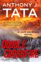 Titel: "Double Crossfire"; Autor: Anthony J. Tata. Zitat: "Jake Mahegan remains a strong series lead...". Winterlandschaft und feuriger Himmel.