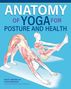ANATOMY OF YOGA FOR POSTURE AND HEALTH. Zeichnung von Personen in Yoga-Posen mit anatomischen Details.