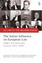 The Italian Influence on European Law, Buch