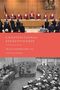 "Constitutional Effectiveness: The Case of Germany's Basic Law" von Dieter Grimm. Oben Gerichtszenen, unten Parlamentsdebatte.