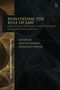 Reinstating the Rule of Law. Herausforderungen, Dilemmas und Strategien in Polen und darüber hinaus. Herausgegeben von Starski & Vöhler. Buntes, abstraktes Hintergrundmuster., Buch