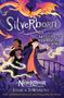 "Silverborn: The Mystery of Morrigan Crow" von Jessica Townsend. Illustration einer jungen Frau mit magischen Strömen.