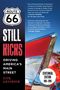 „Route 66 Still Kicks“ von Rick Antonson; Buchcover mit Zitat von Joshua Hammer und Chicago Tribune; rotes Autodesign., Buch