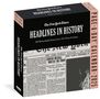 New York Times: The New York Times Headlines in History Page-A-Day(r) Calendar 2025, Kalender