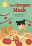 „The Dragon Mask“ von Hilary Robinson und Edyta Karaban. Eine Illustration: Ein Kind bastelt an einem Tisch.