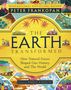 Das Cover eines Buches von Peter Frankopan, Titel: "The Earth Transformed". Illustration mit verschiedenen Szenen der Natur., Buch