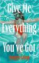 Text: "Give Me Everything You've Got" und "Imogen Crimp". Illustration: Frau in rotem Badeanzug schwimmt im Pool.
