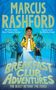 "Marcus Rashford. The Breakfast Club Adventures: The Beast Beyond the Fence. Junge mit Taschenlampe vor anderen Kindern.", Buch