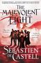 "The Malevolent Eight", begleitet von: "They may be heroes... but they'll never be the good guys." Gruppe vor Drache.