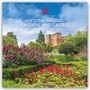 Carousel Calendar: Historic Houses, Gardens and Castles - Historische Landsitze, Gärten, Schlösser und Burgen 2025 - 12-Monatskalender, Kalender