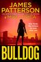 JAMES PATTERSON & MIKE LUPICA. "She finds the killers no one else can." Frau mit Pistole vor Stadt-Silhouette, orange Himmel., Buch