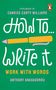 Anthony Anaxagorou: How to Write It, Buch