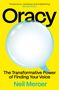 Gelber Hintergrund, schwarzer Text: „Oracy“, darunter kleiner Text: „The Transformative Power of Finding Your Voice“ von Neil Mercer., Buch