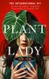 Text: The International Hit Chiller. MINYOUNG KANG. PLANT LADY. Korean Text. Illustration: Frau mit Blumentopf vor einem roten Hintergrund., Buch