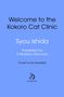 "Welcome to the Kokoro Cat Clinic" von Syou Ishida, übersetzt von E Madison Shimoda. Auf blassem Blau, Logo von Doubleday.