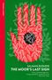 Salman Rushdie, Moor's Last Sigh. Rote Hand mit weißen Blättern auf grünem Hintergrund., Buch