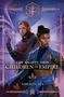 "The Mighty Nein: Children of Empire", Nibedita Sen. Illustration mit zwei Fantasy-Charakteren in dynamischen Posen., Buch