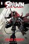 "Spawn", "Dead Zones", Namen: Rory McConville, Brett Booth, Carlo Barberi, Todd McFarlane. Illustration eines maskierten Helden.