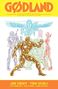 Keine Texte sichtbar. Illustration: Eine dynamische Figur im Vordergrund, umgeben von futuristischen Gestalten., Buch